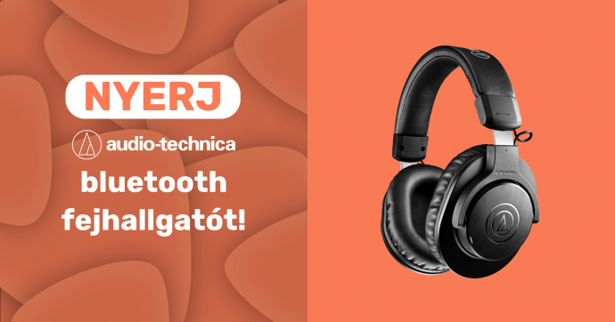 Nyerj egy Audio-Technica bluetooth fejhallgatót a Fonogram - Magyar Zenei Díj játékán!